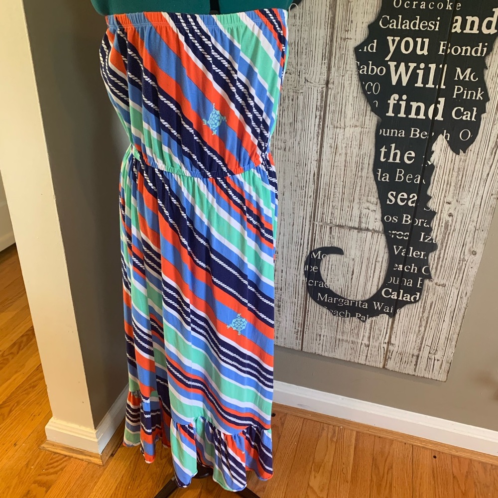 EUC Lily Pulitzer size 14 strapless dress.